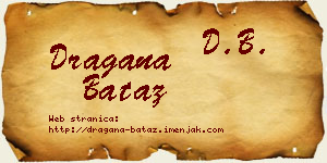 Dragana Bataz vizit kartica